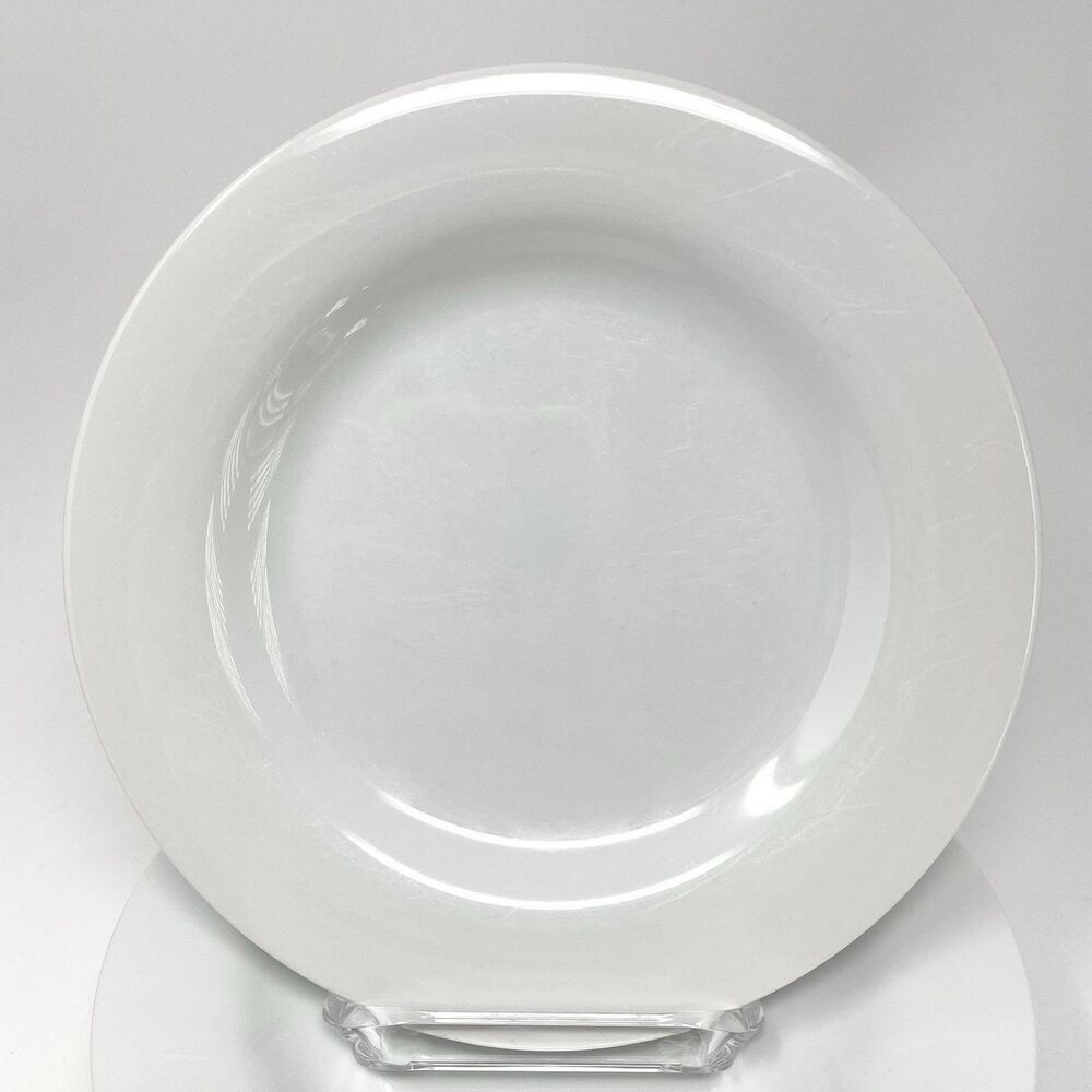 Pottery Barn PB White Porcelain Salad Plate 8.25” Diameter Japan